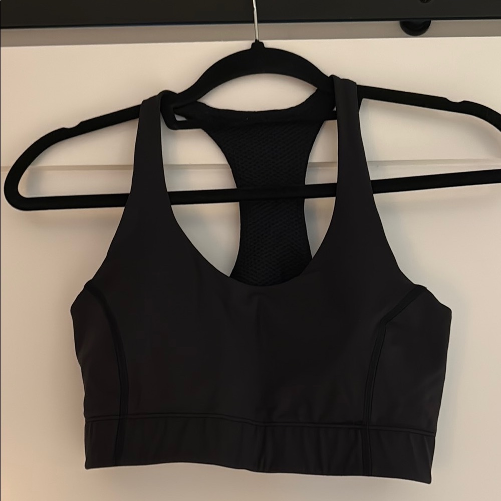 Black Women's Sports Bra